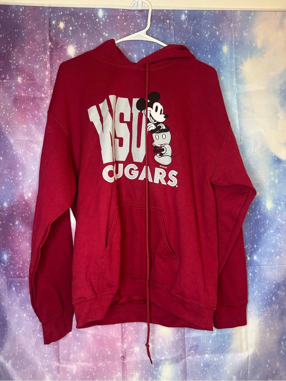 Washington state university Mickey Mouse sweatshirt - Picture 1 of 3